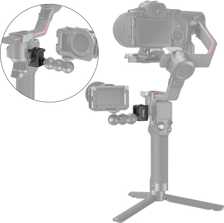 Image du produit SmallRig Support de montage NATO pour DJI RS 2 et DJI RSC 2 - 3025 (Support de gimbal)