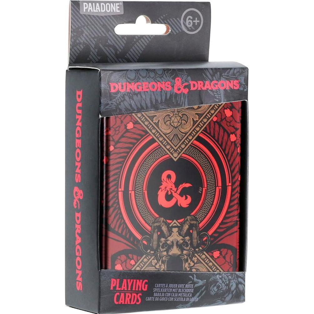 Thumbnail - Paladone Products Dungeons and Dragons: Dungeons and Dragons Playing Cards with Storage Tin