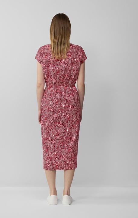 Actual product image S.Oliver Kleid Midikleid aus Baumwollstretch mit Taillenzug (48)
