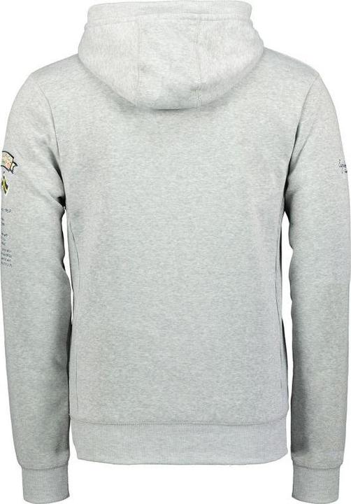 Actual product image Geographical Norway 3/4 Gymclass sweatshirt 100 M WU4184H/GN B-Grey