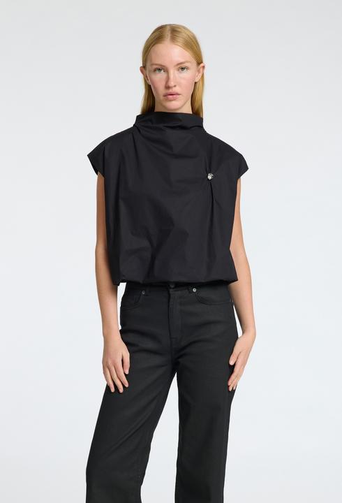 Immagine prodotto Selected Femme Crop top a collo alto (40)