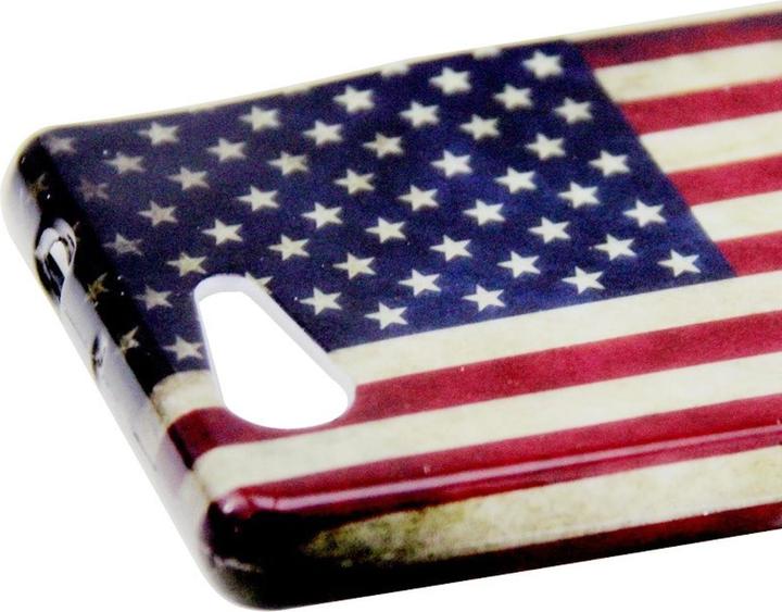Produktbild König Design Schutzhülle Handytasche Etuis TPU für Handy Sony Xperia Z3 Compact Retro Fahne USA (Sony Xperia Z3 Compact)