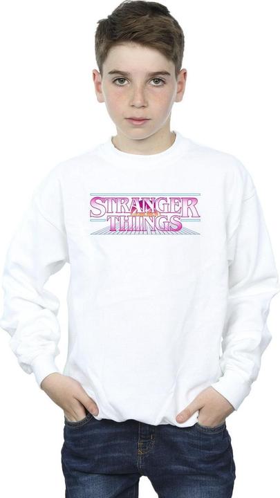 Image du produit Netflix - Sweat STRANGER THINGS RETRO TITLE - Garçon (128)