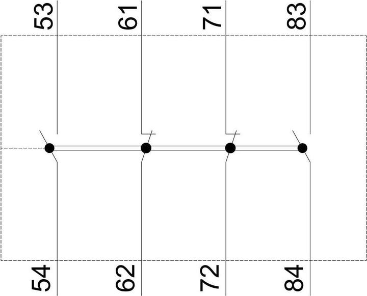 Image du produit Siemens Bloc de contacts auxiliaires 2S+2Ö,Bgr.S00,S0 3RH2911