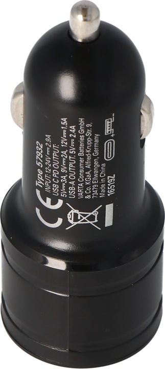 Image du produit Varta Chargeur de voiture double USB