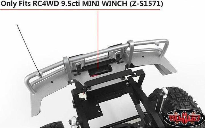 Produktbild Rc4Wd Stossstange Trifecta Silber