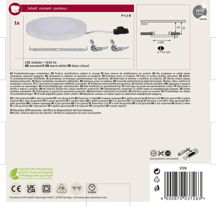 Immagine prodotto Paulmann Cover-it (1400 lm)