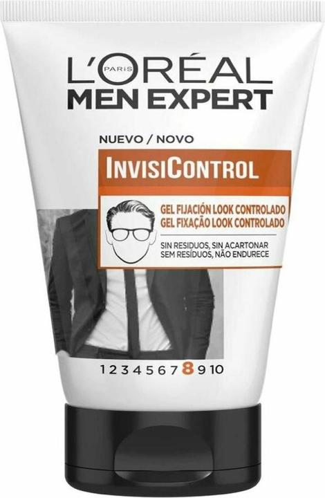 Image du produit L'Oréal Paris MEN EXPERT INVISICONTROL gel fijación Nº8 150 ml (Gel coiffant, 150 ml)