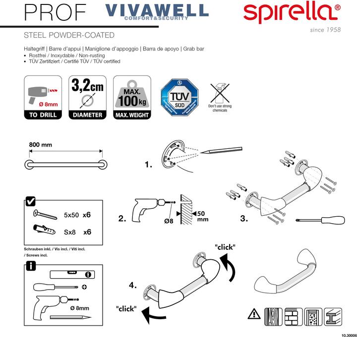 Actual product image spirella Prof
