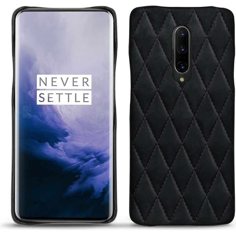 Noreve Lederschutzhülle (OnePlus 7 Pro), Smartphone Hülle, Schwarz