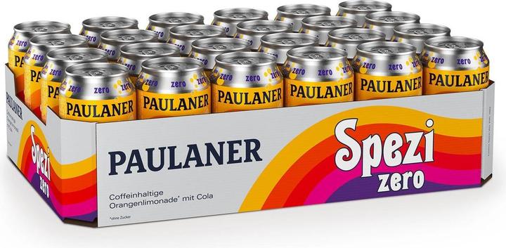 Produktbild Paulaner Spezi Zero (24 x 33 cl)