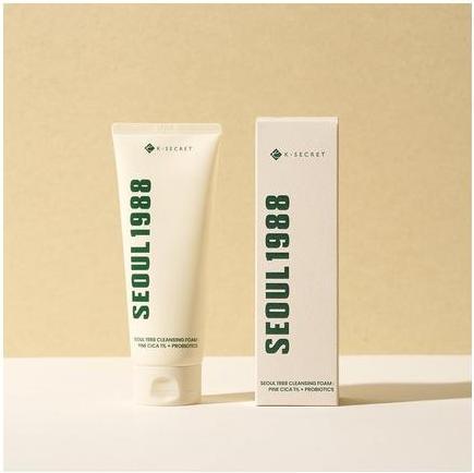 Actual product image K-Secret Ksecret Seoul 1988 Cleansing Foam Pine Cica 1% with Probiotics 150ml (Cleansing Foam, 150 ml)