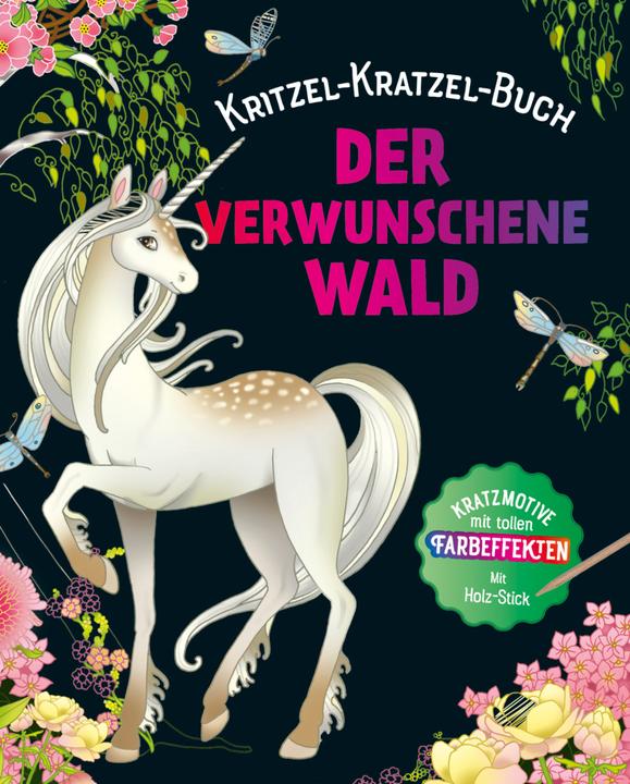 Actual product image Der verwunschene Wald - Kritzel-Kratzel-Buch mit Bambus-Stick (German, 2022)
