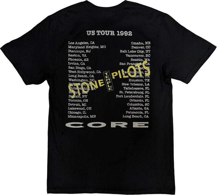 Produktbild Stone Temple Pilots Core US Tour 92 TShirt (S)