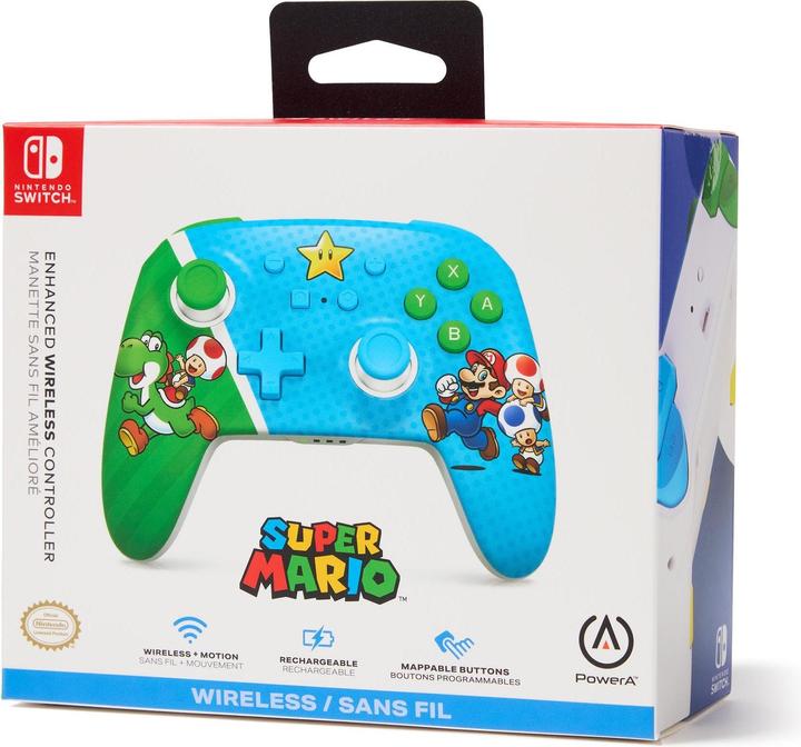 Produktbild PowerA Enhanced Wireless Controller Super Star Friends (Switch, Switch Lite, Switch OLED)