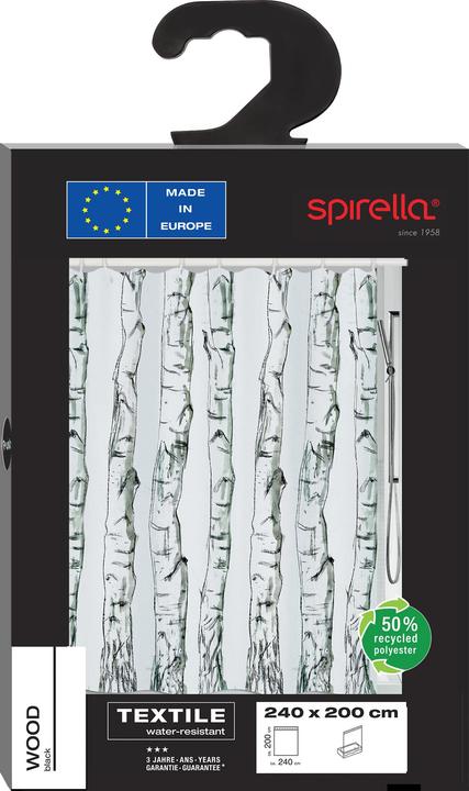 Actual product image spirella Wood (240 x 200 cm)