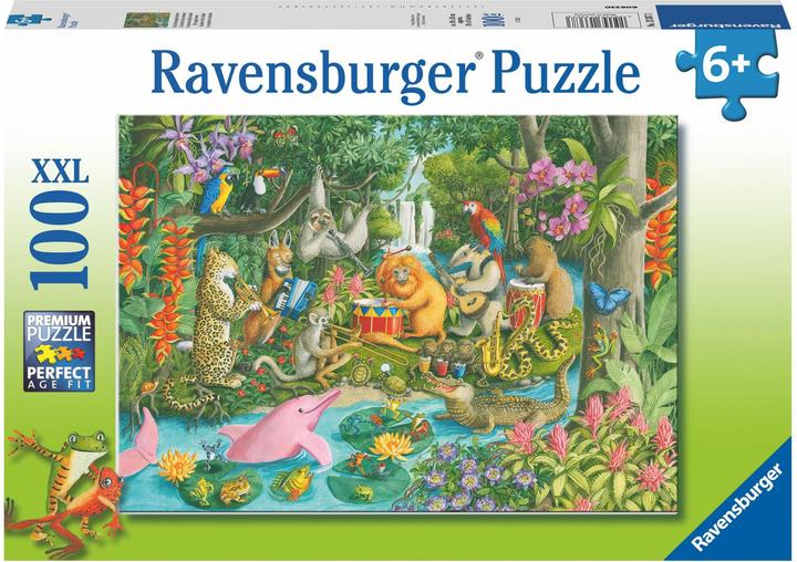 Immagine prodotto Ravensburger Puzzle L'orchestra della giungla, 100 pezzi XXL (100 pezzi)