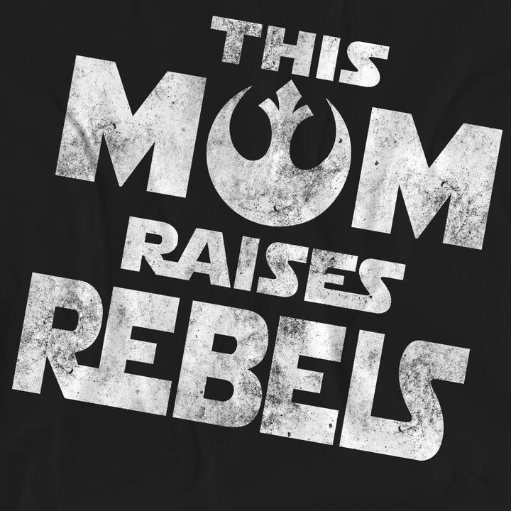 Image du produit Star Wars - T-shirt MOM RAISES REBELS - Adulte (L)