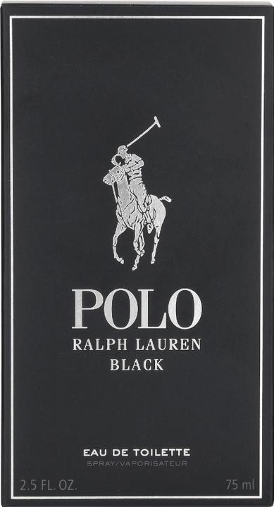 Actual product image Ralph Lauren Polo Black (Eau de toilette, 75 ml)