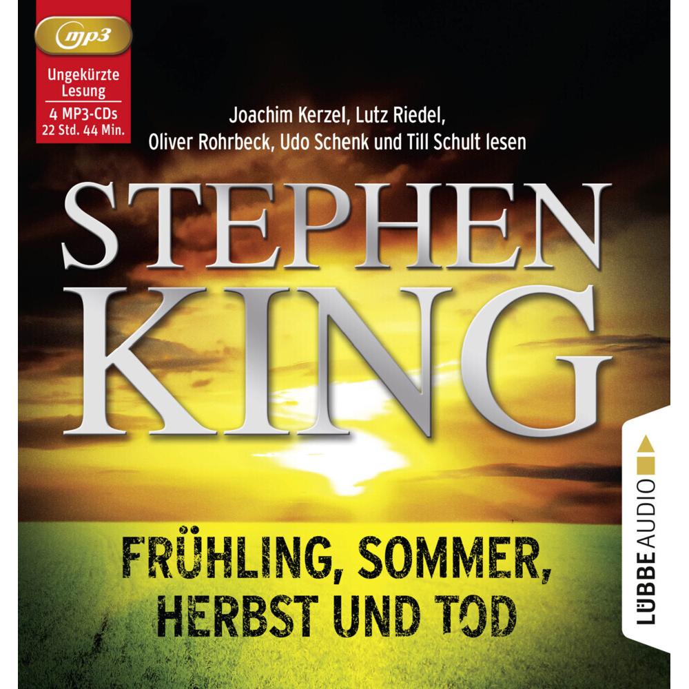 Frühling, Sommer, Herbst und Tod, Hörbücher von Stephen King, Lutz Riedel, Michael Marianetti, Joachim Kerzel, Udo Schen...