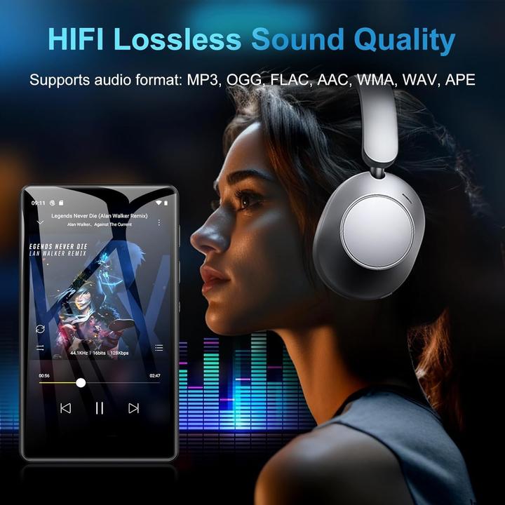 Actual product image Swofy MP3 Player mit Bluetooth & WLAN, Touchscreen, Android