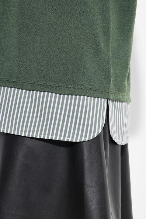 Produktbild Miamoda 2-in-1-Pullover, Lagen-Look, 3/4-Ärmel (54)