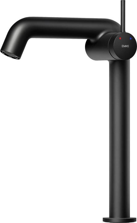 Produktbild Emke Wasserhahn Bad Messing Keramikkartusche Luftsprudler Waschtischarmatur Mischbatterie einfache Instal