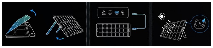 Actual product image Ugreen Solar Panel 200W (200 W, 8.50 kg)