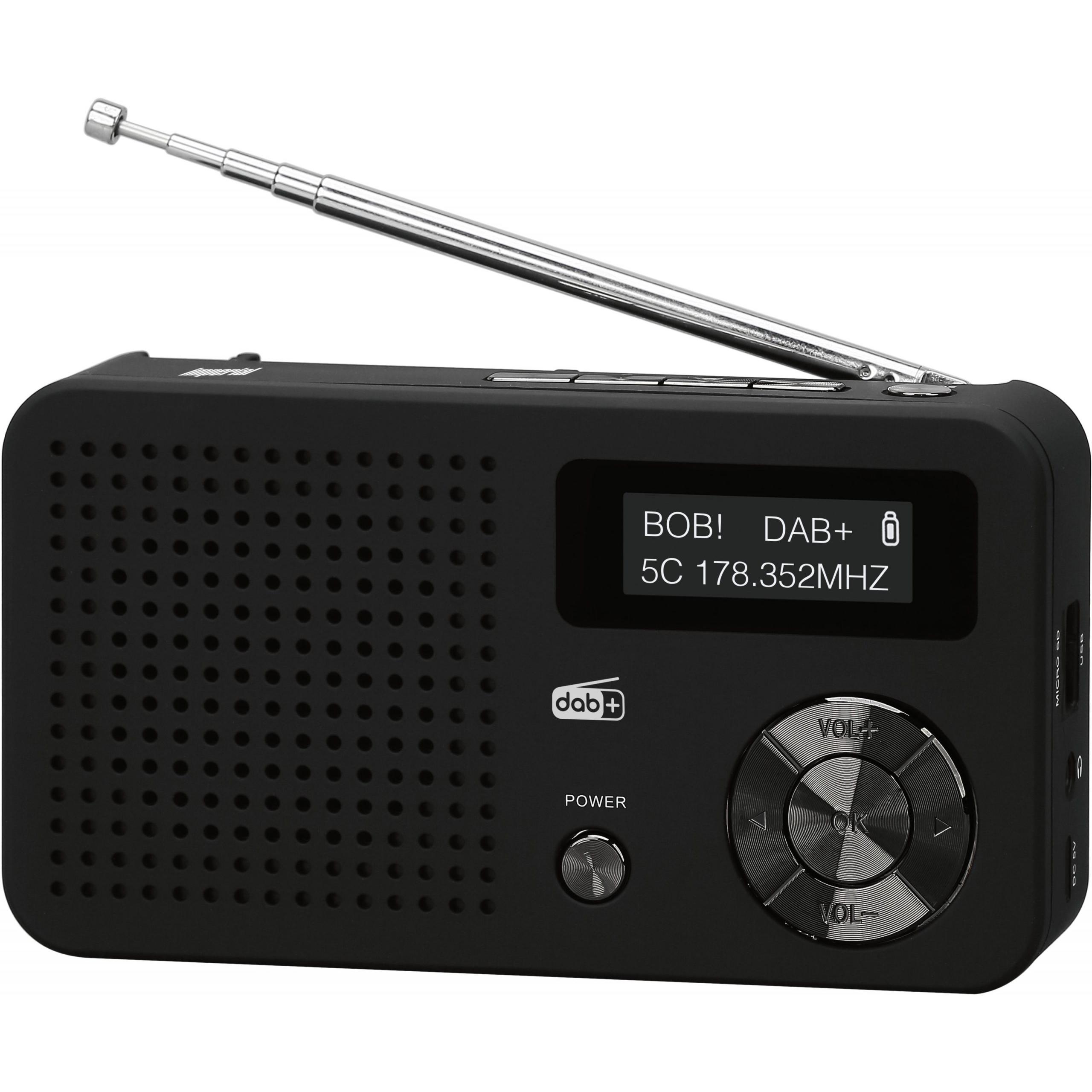 Imperial Dabman 13 (DAB+, FM), Radio, Schwarz