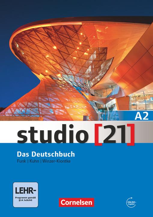 Immagine prodotto studio 21 A2. Gesamtband. Das Deutschbuch. Übungsbuch mit DVD-ROM (Tedesco, Britta Viticoltore-Kiontke, Christina Kuhn, Funk Hermann, 2015)