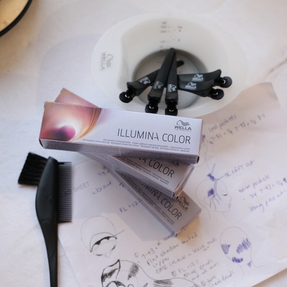 Produktbild Wella Illumina Color (6, asch-violett, 16 dunkelblond)