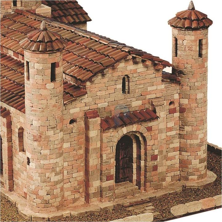 Produktbild Block Cuit. 3D Keramik-Modelbausatz -Kirche San Martín de Frómista (33 x 25 x 52 cm)