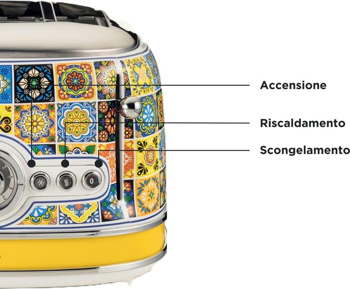 Actual product image Ariete 156 Toaster Positano