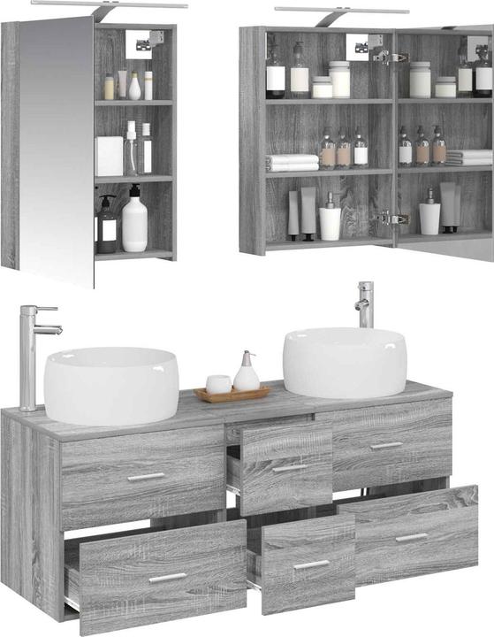 Produktbild vidaXL Badezimmer Spiegel (44.50 x 66 cm)