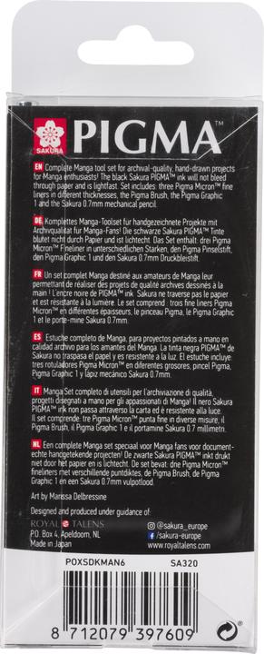 Immagine prodotto Sakura Pigma (Nero, 6 x)