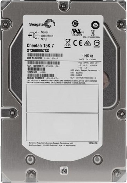 Produktbild Seagate Cheetah (0.60 TB, 3.5", CMR)