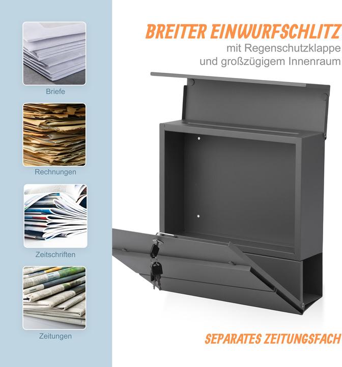 Image du produit Relaxdays boîte aux lettres