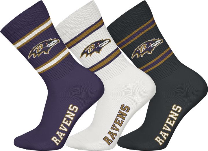 Produktbild NFL Socken Sportlich Stretch 3Pack Crew Socks (3er Pack, 39 - 42)