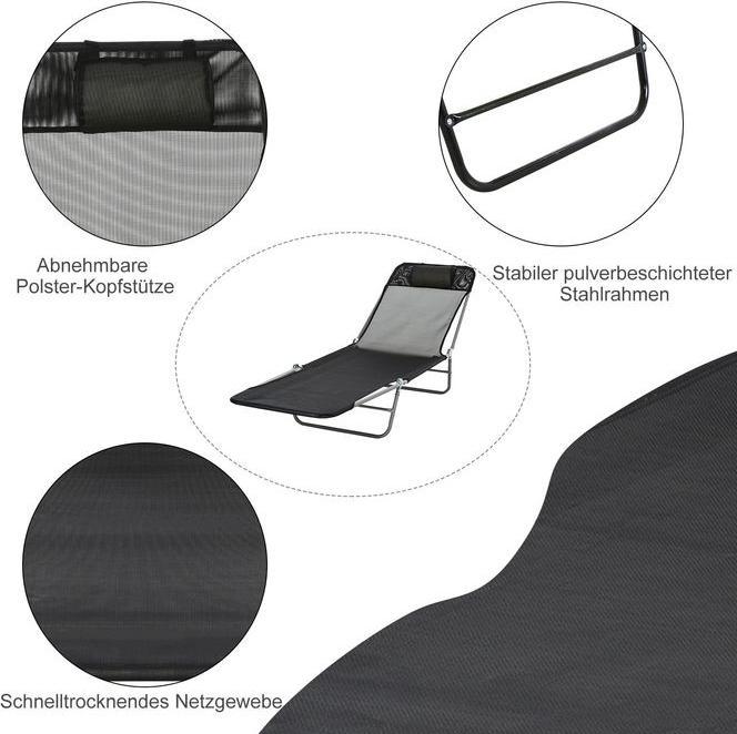 Produktbild Swisshandel24 Sonnenliege (182 cm)