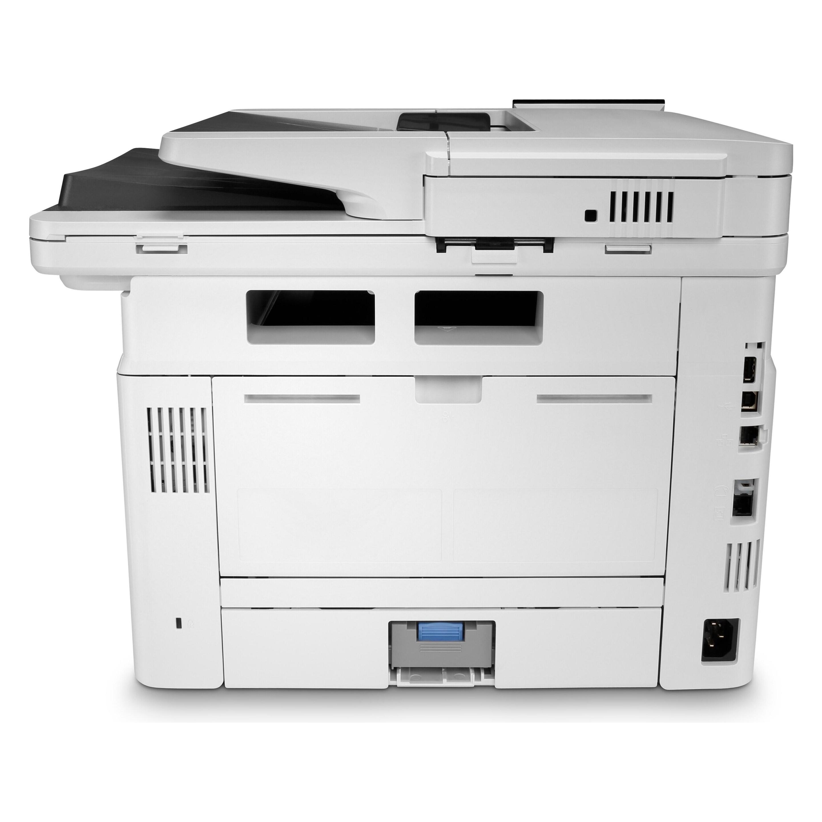 HP LaserJet Enterprise M430f MFP (Laser, Schwarz-Weiss), Drucker, Weiss