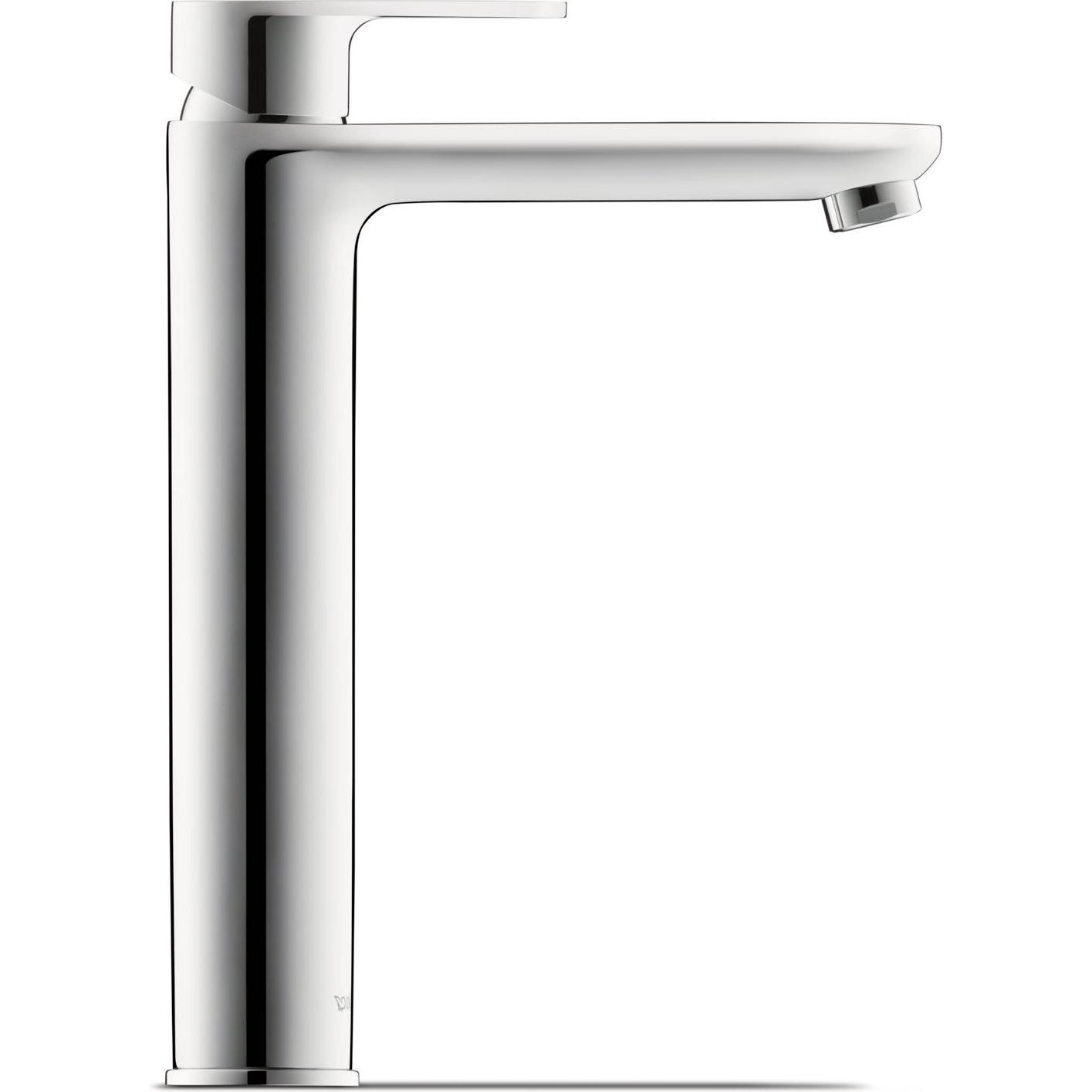 Duravit, Badarmatur, Einhebel-Waschtischmischer B.3 L ohne Zugstangen-Ablaufgarnitur chrom