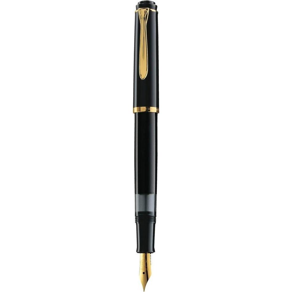 Pelikan, Schreibstifte, Kolbenfüllhalter 200 Classic B (Black, 1 x)