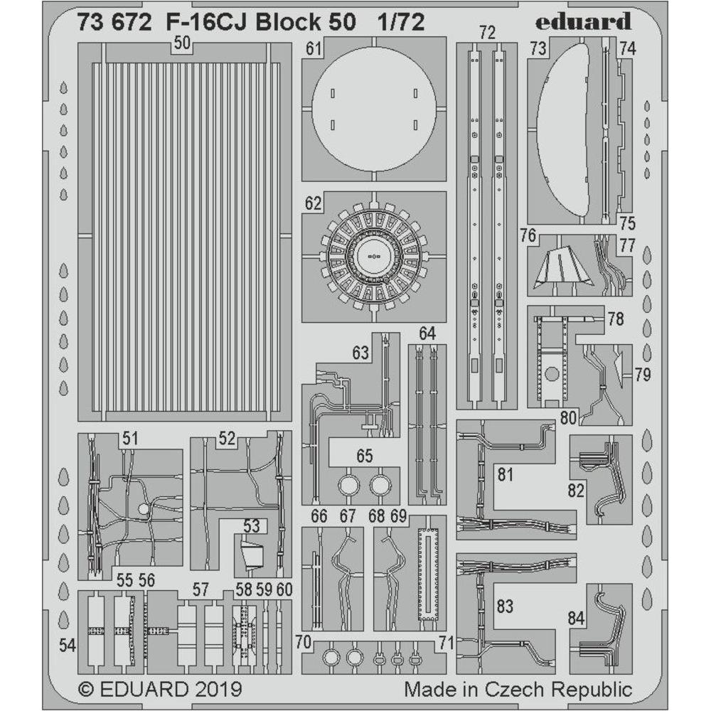 Eduard F-16CJ Block 50 for Tamiya