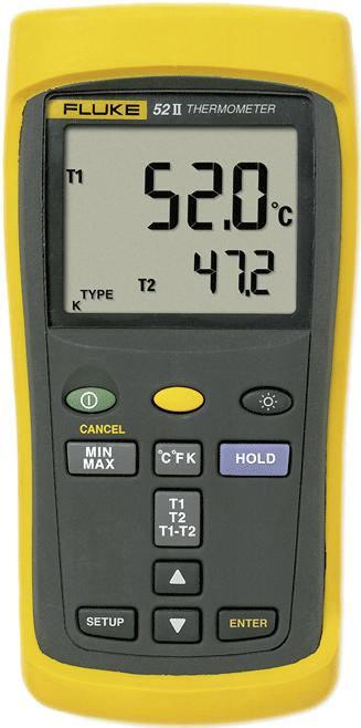 Produktbild Fluke Temperatur-Messgerät 52 II -25 (Temperaturmessgerät)