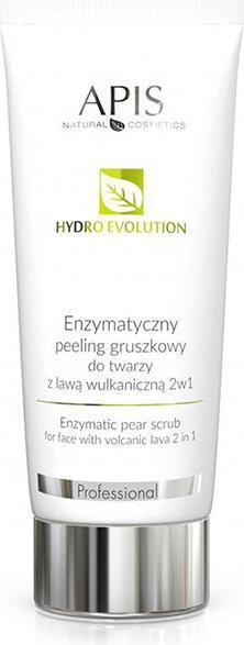 Produktbild Apis Natural Cosmetics Apis Hydro Evolution Enzymatic Pear Scrub Enzymatic Pear Peeling For Face With Volcanic Lava 200Ml (Reinigungspeeling, 200 ml)