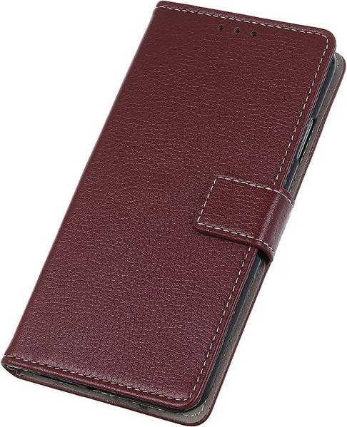 Actual product image MU Classic Litchi Leather Bookcover II Series (OnePlus 7)