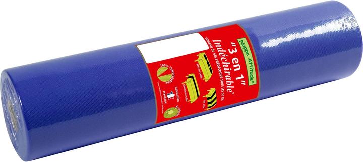 Image du produit PROnappe PRO nappe Tischläufer Tête-à-tête 40 cm x 4.8 m, Marineblau (40 x 480 cm)