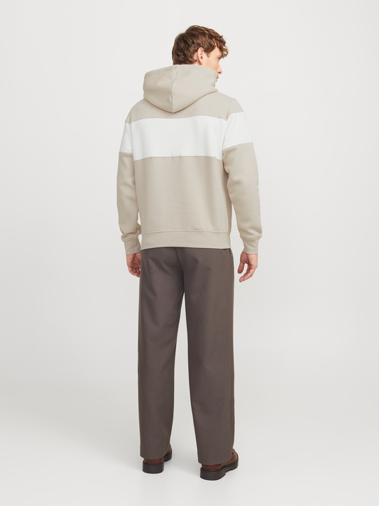 Actual product image Jack & Jones Jorvesterbro Block Sweat Hood Styd Aw24 (XXL)