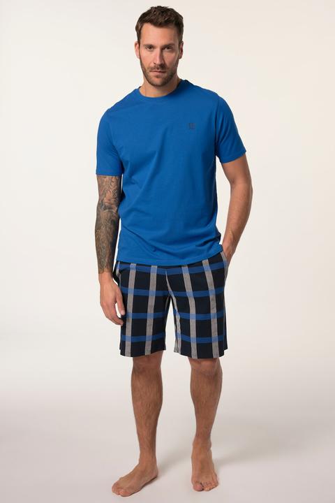 Actual product image JP1880 JP 1880 pyjamas, homewear, T-shirt, check shorts, up to 8 XL (8XL)