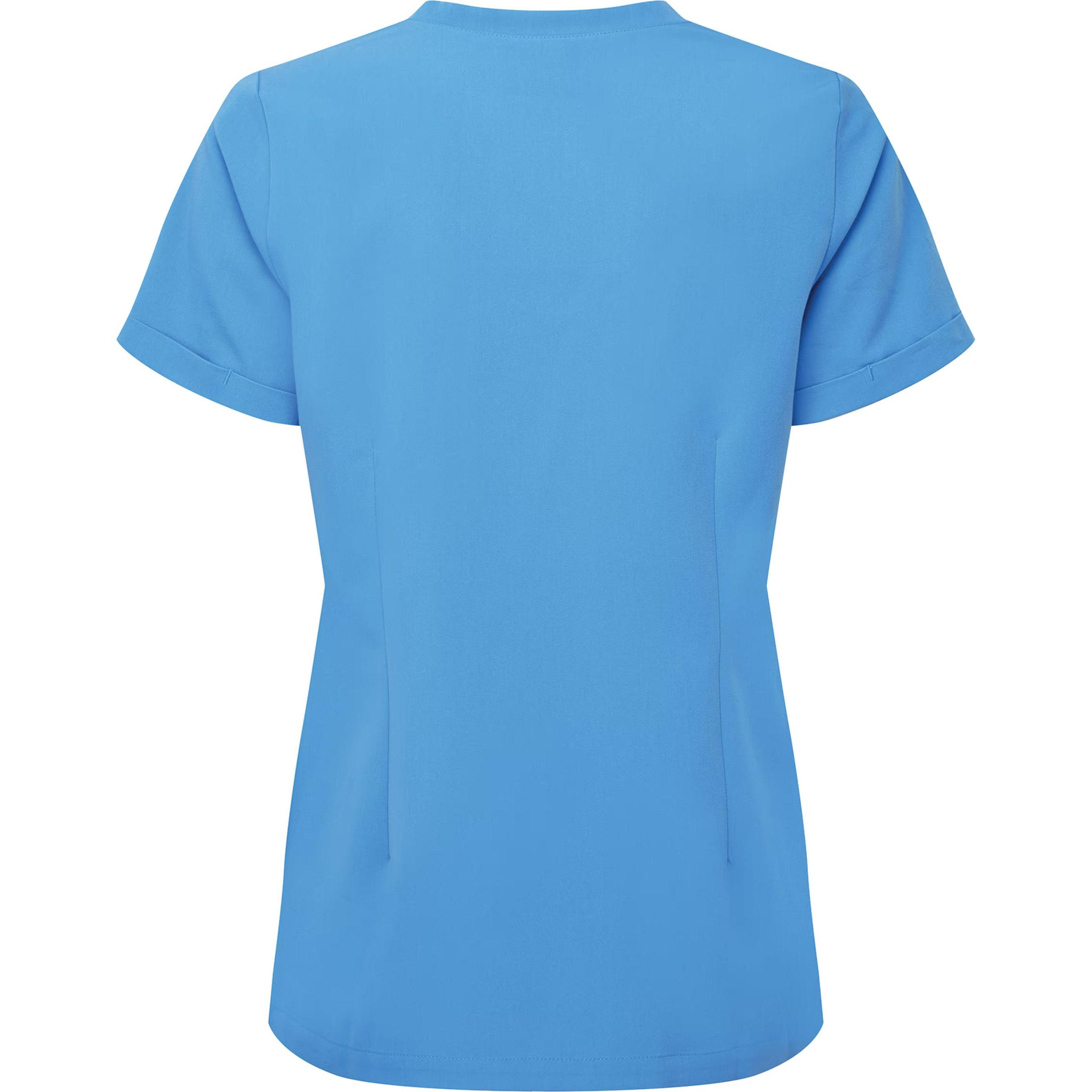 Thumbnail - Onna, Damen, Bluse, Tunika mit Stretchanteil und kurzen Ärmeln, Damen, Blau, (S)